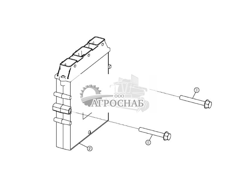 Блок управления двигателем (БУД) (двигатель 6090HDW01) - ST3987 225.jpg